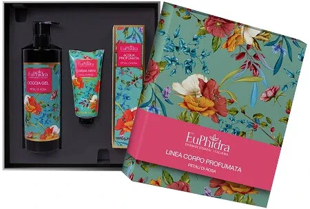 Set cadou Euphidra Pink Petals 1 gel de duș 400 ml + 1 apă parfumată 125 ml + 1 cremă de mâini 50 ml — preț și oferte