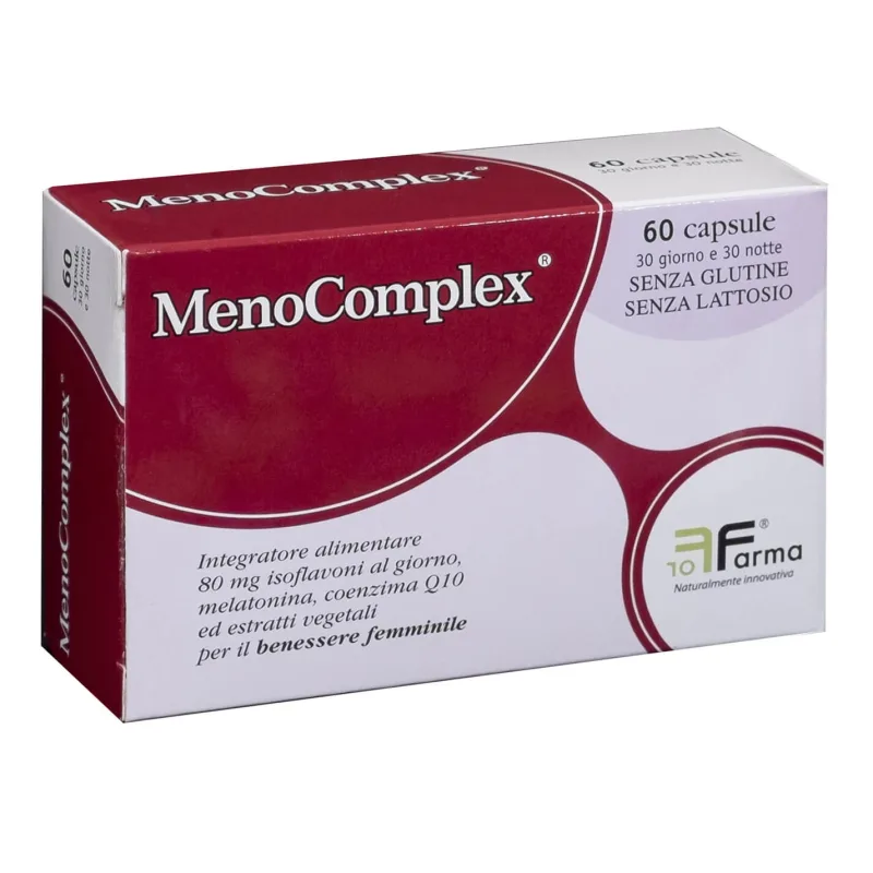 Pentru Farma Menocomplex Supliment pentru menopauză cu magneziu și melatonină 60 de capsule — preț și oferte