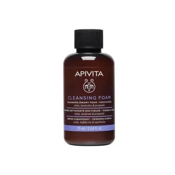 Apivita mini spumă pentru față și ochi 75ml — preț și oferte