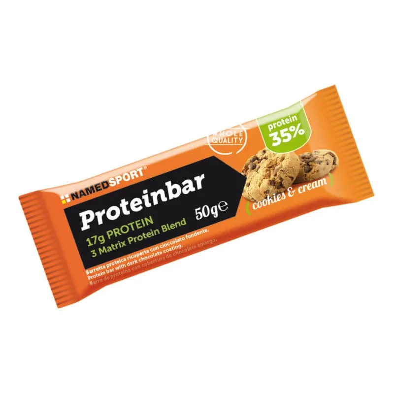 Crunchy Protein Bar Cookies Cream 1 bucată — preț și oferte