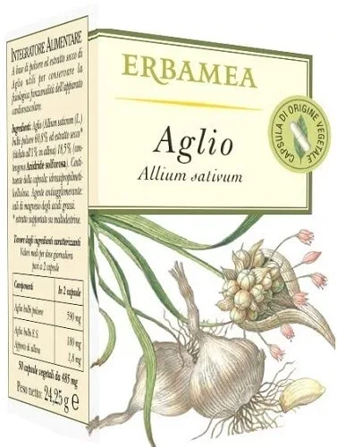 Erbamea Usturoi 50 Capsule de legume — preț și oferte