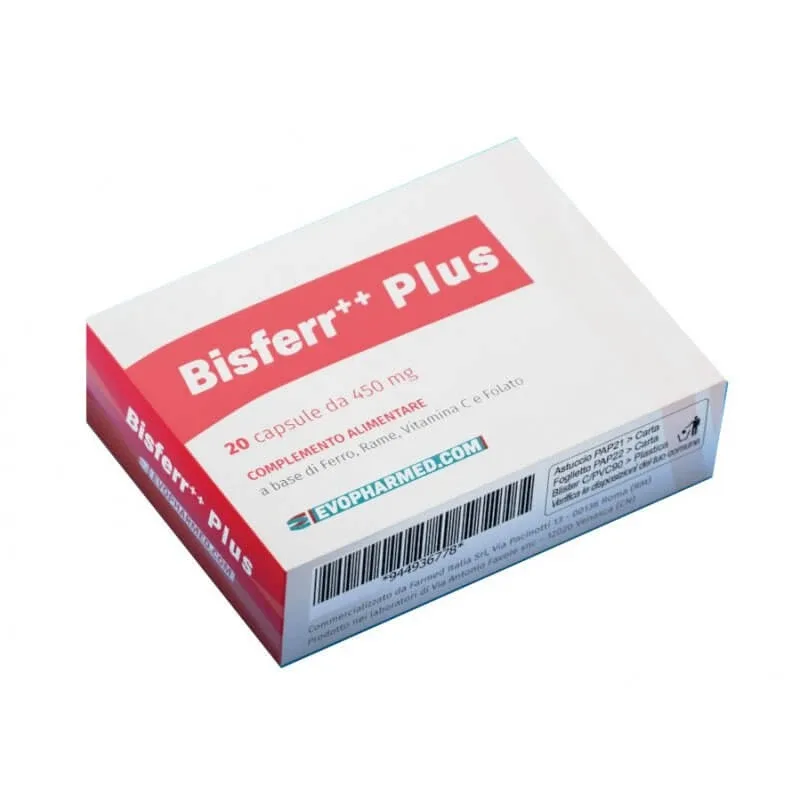 Bisferr Plus 20 Capsule — preț și oferte