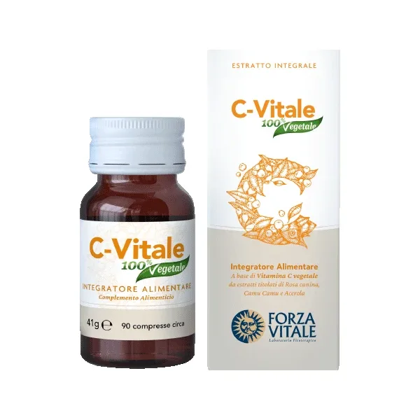 C Vitale 90 Tablete - Supliment alimentar cu vitamina C vegetală — preț și oferte