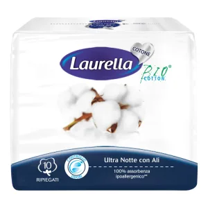 LAURELLA Tampoane din bumbac Ultra Wings NIGHT