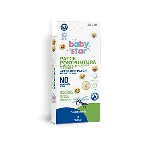 Babystar Natural Patch Post Bite Emoji 20 bucăți