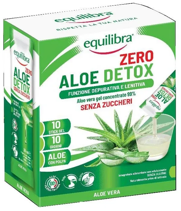 Equilibra Aloe Detox Zero 10 Stick — preț și oferte