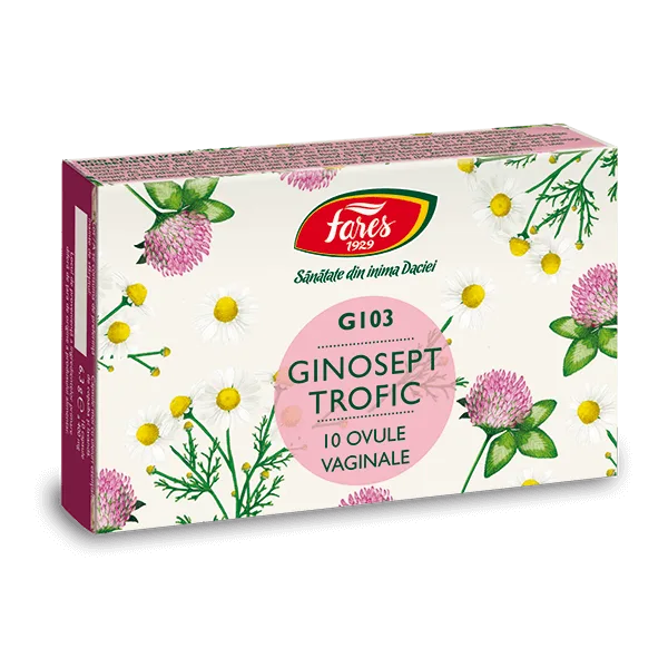Ginosept Trofic, Fares | 10 ovule — preț și oferte