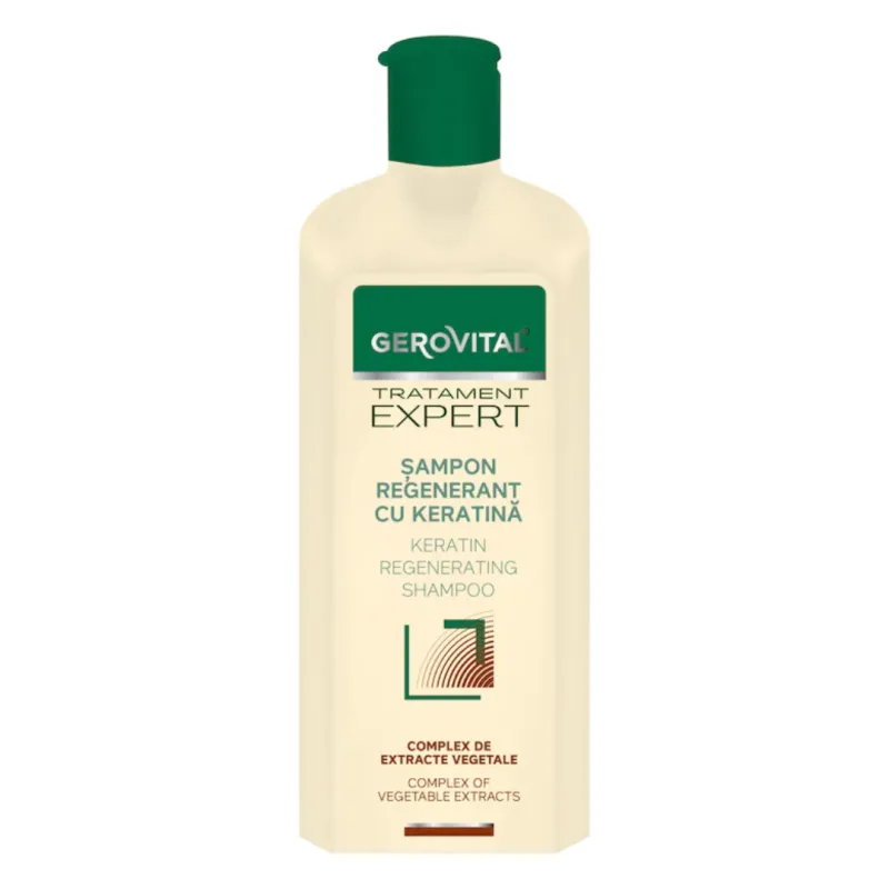 Sampon regenerant cu keratina Tratament Expert, 400 ml, Gerovital FARMEC — preț și oferte