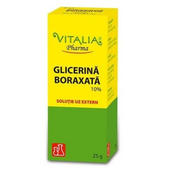 Glicerina boraxata 10%, Viva Pharma | 25 g — preț și oferte