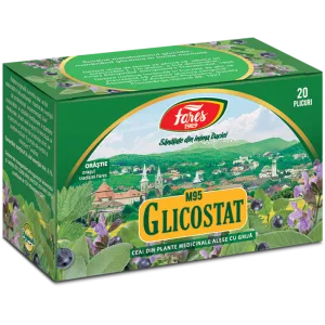 Glicostat, M95, ceai la plic, Fares | 20 plicuri