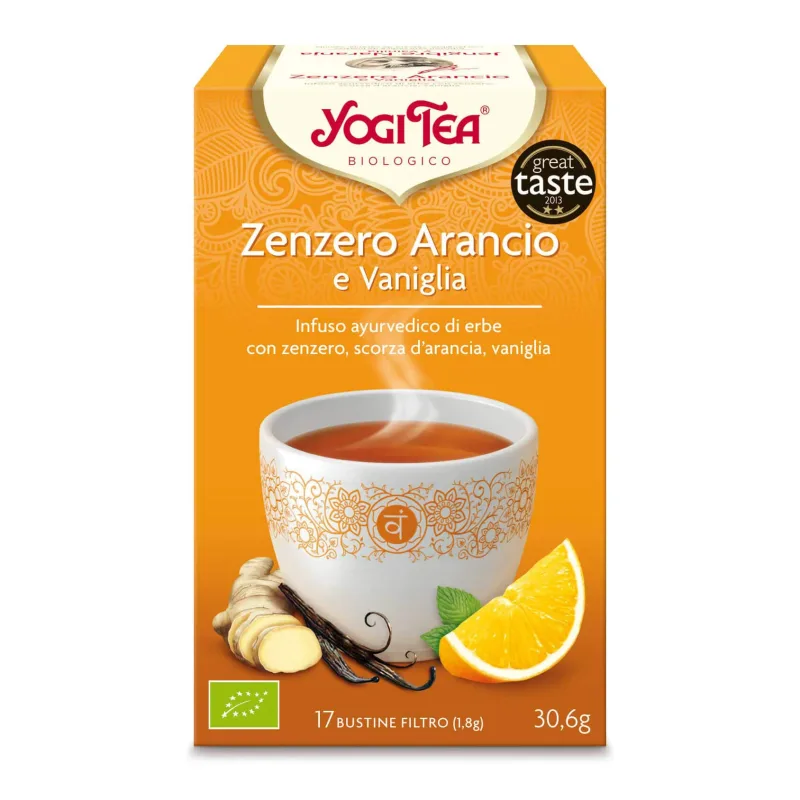 Yogi Tea Ginger Orange și Vanilie Bio — preț și oferte