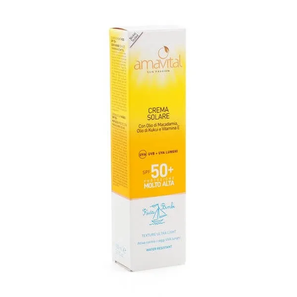 Crema solară pentru copii Amavital SPF 50+ 100 ml — preț și oferte