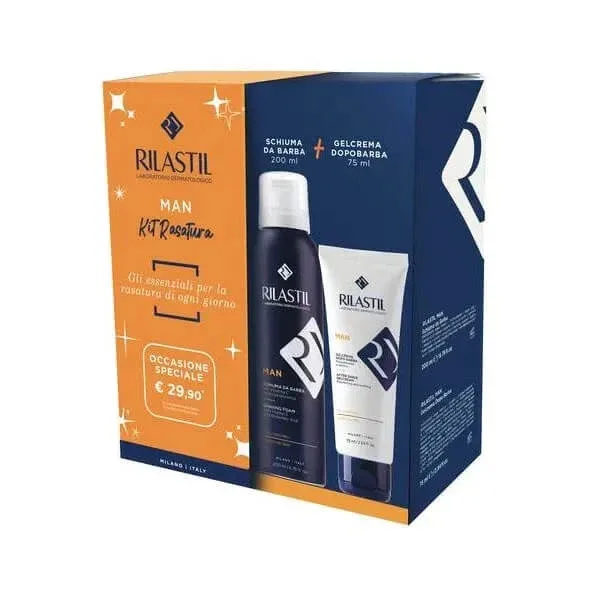 Rilastil Man box set cu spumă de ras și aftershave — preț și oferte