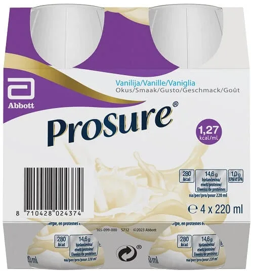 PROSURE VANILIE 4BOTT 220ML — preț și oferte