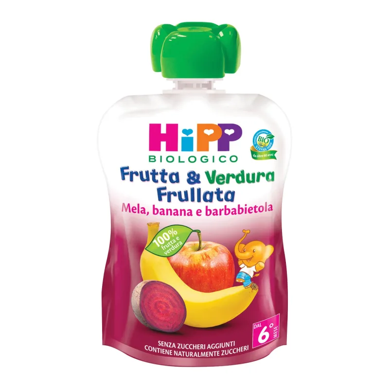 HiPP Bio Fructe și legume Apple Banana Beet 90g — preț și oferte