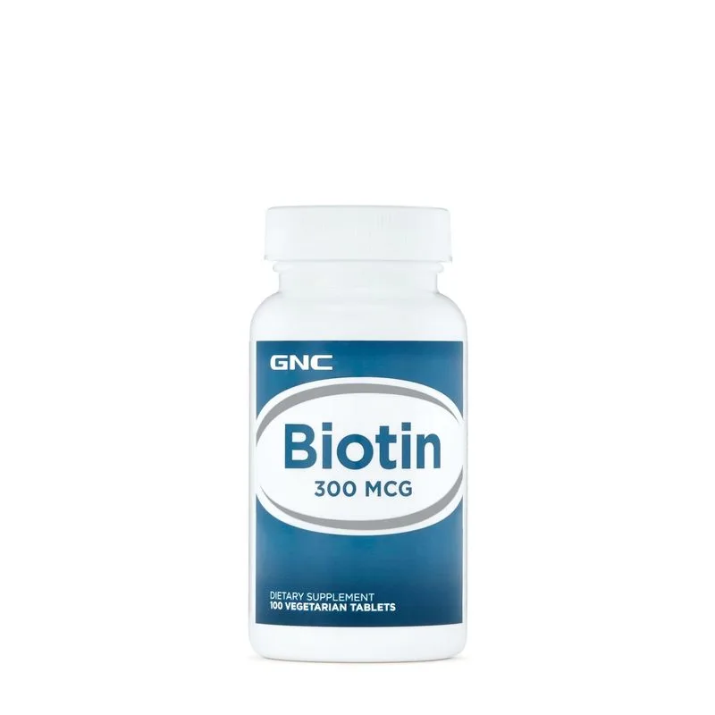 GNC Biotin 300 Mcg, Biotina | 100 Tb — preț și oferte