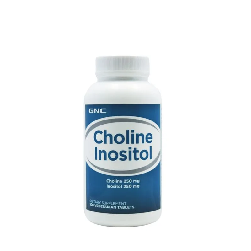 GNC Choline Inositol, Colina 250 Mg Si Inozitol 250 Mg | 100 Tb — preț și oferte