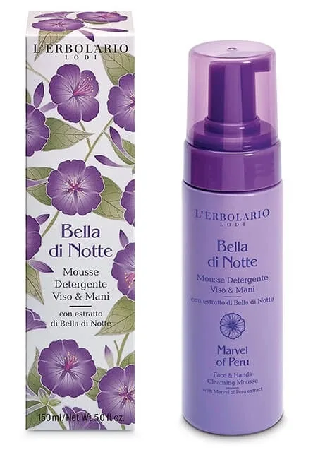 L'Erbolario Bella di notte spumă de curățare pentru față și mâini — preț și oferte