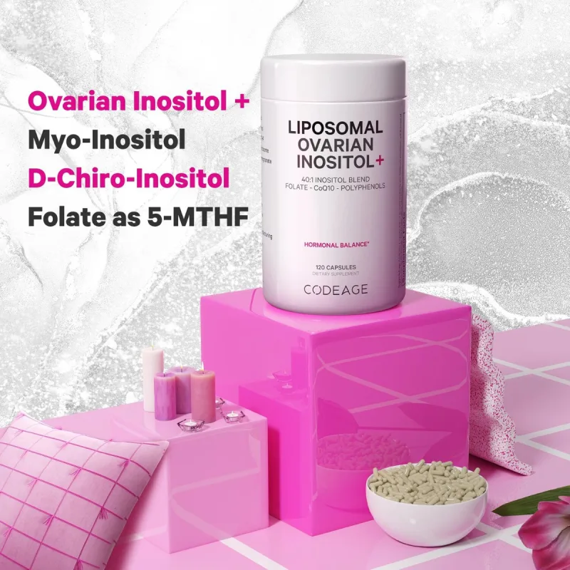 GNC CODEAGE LIPOSOMAL OVARIAN INOSITOL + 120COMPR 585130 — preț și oferte