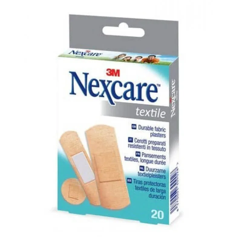 Nexcare Tencuială textilă 3M 20 bucăți asortate Ref. N0420AS — preț și oferte