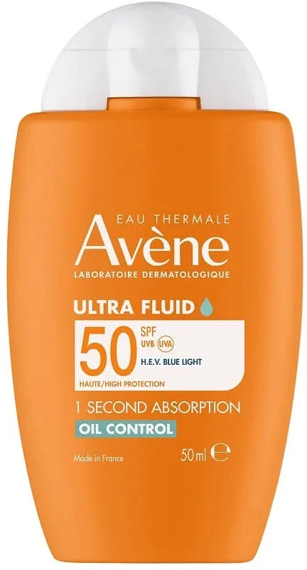 Avene Ultra Fluid oil control - protecție solară SPF 50 — preț și oferte