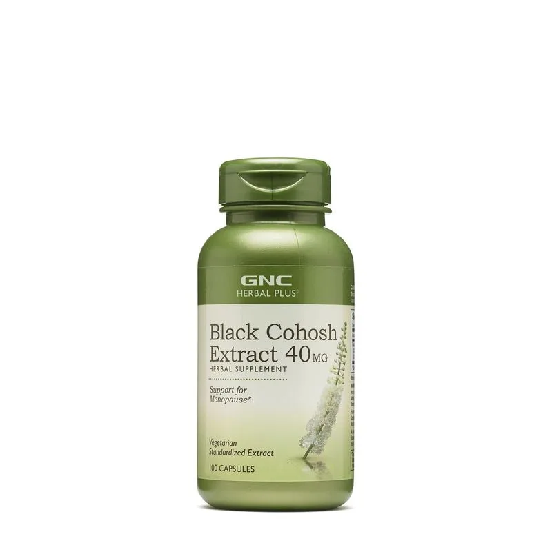 GNC Herbal Plus Black Cohosh 40 mg, Extract Standardizat de Cohos Negru | 100 cps — preț și oferte