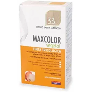 Maxcolor Vegetal Vital Factors Nuanța 33 Bright Sand Blonde