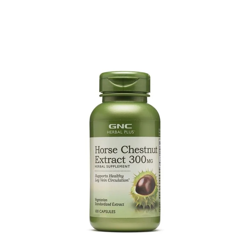 GNC Herbal Plus Extract Standardizat de Castan Salbatic , 300mg | 100 cps — preț și oferte