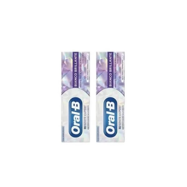 Oral-B 3D White Expert pastă de dinți albă strălucitoare 2 bucăți — preț și oferte