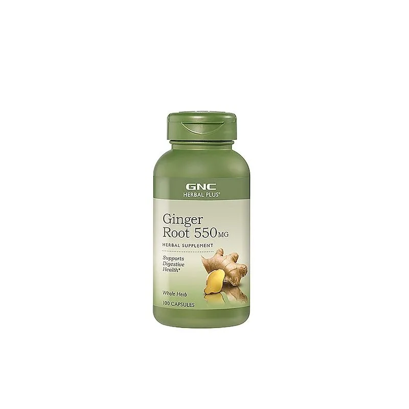 GNC Herbal Plus Radacina de Ghimbir 550 mg | 100 capsule — preț și oferte