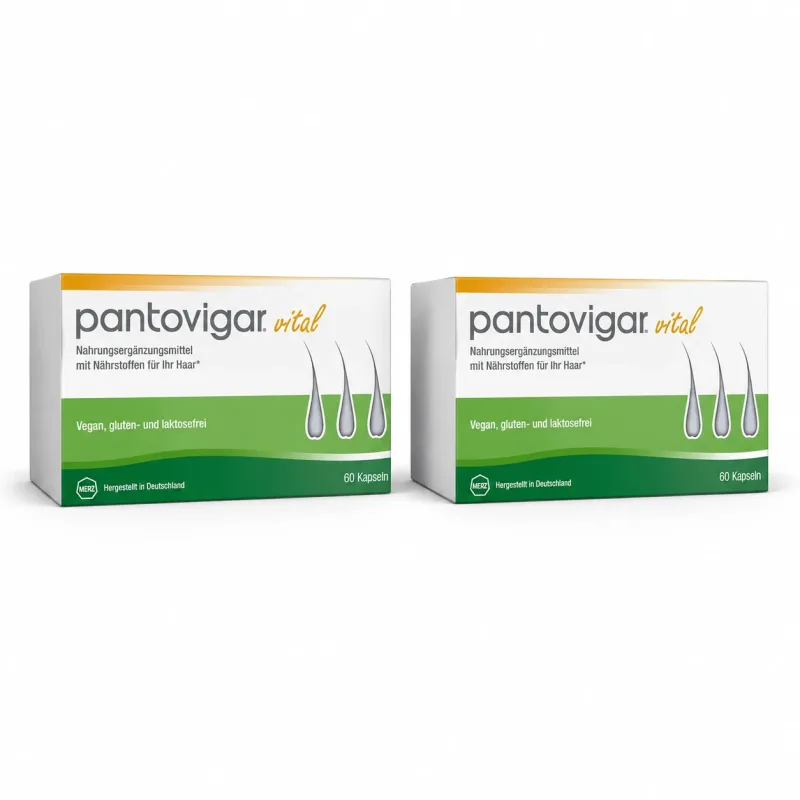 Pantovigar Vital 2x60 Capsule cu nutrienți pentru păr Merz — preț și oferte