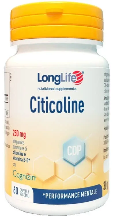 LONGLIFE CITICOLINE 60CPS VEG — preț și oferte