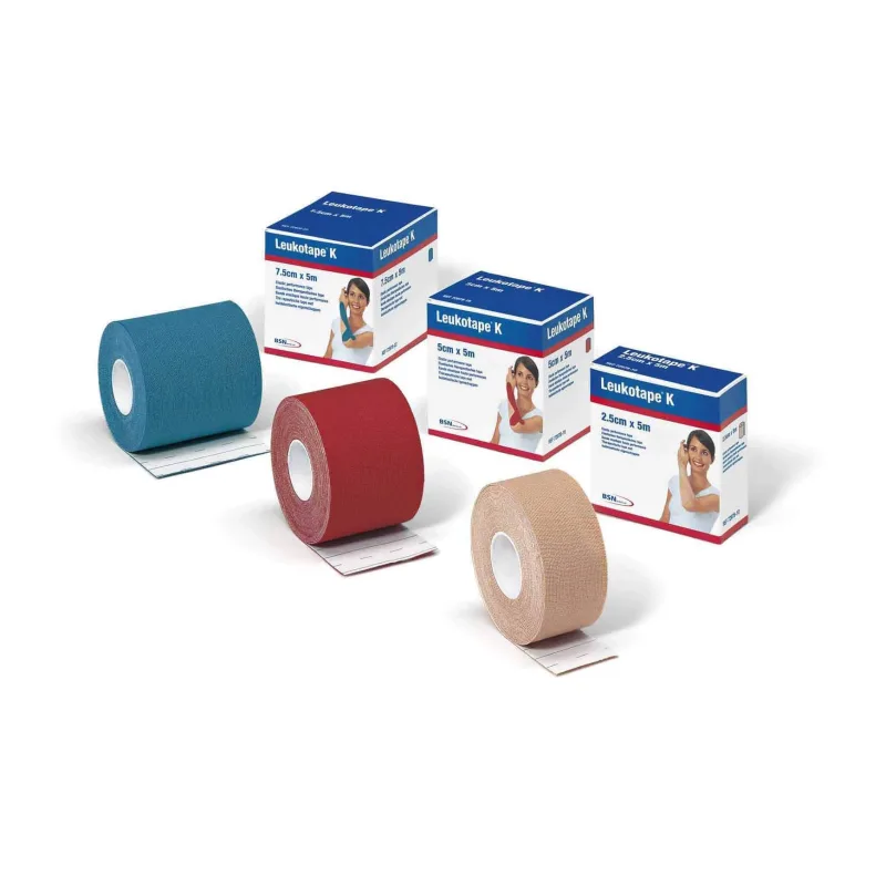 LEUKOTAPE K 2,5cmx5m Roșu — preț și oferte