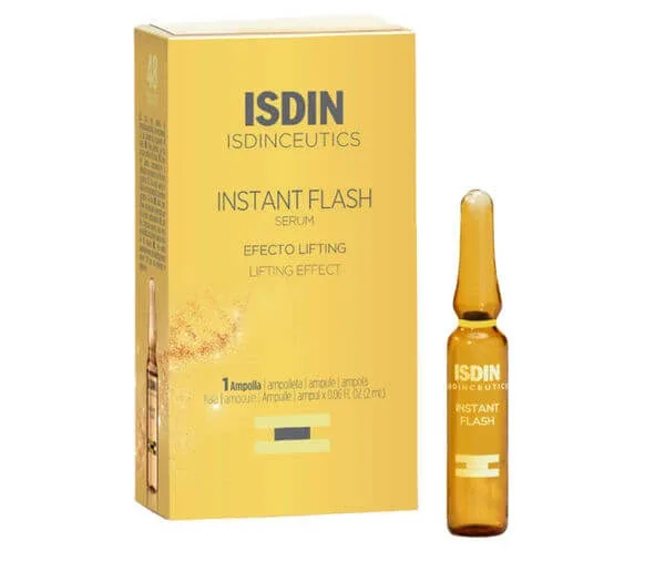 Ser facial Isdin Isdinceutics Instant Flash 1 fiolă cu efect de lifting imediat Isdinceutics De — preț și oferte