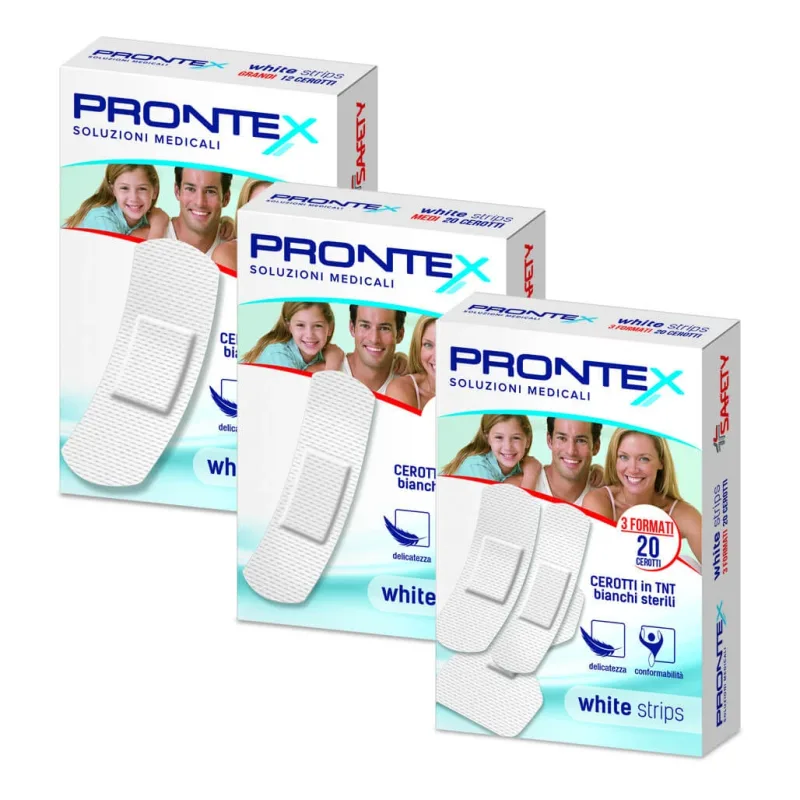 PRONTEX Benzi albe Medium20pcs — preț și oferte