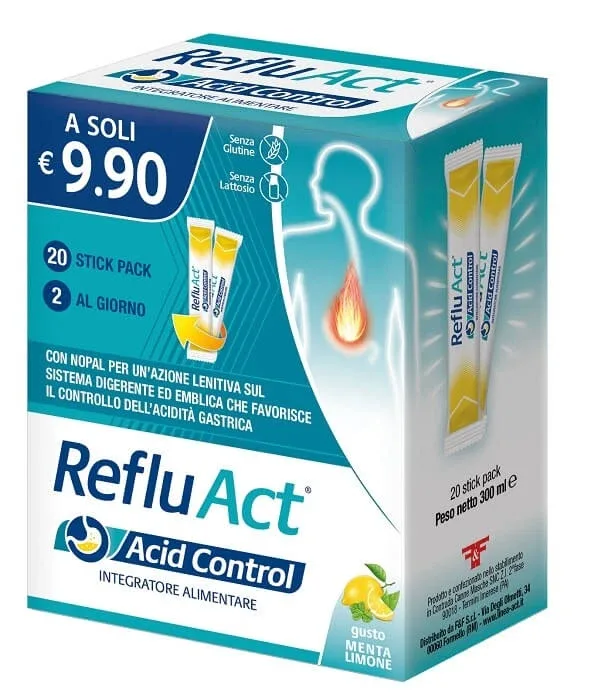 REFLU ACT ACID CONTROL 20STICK — preț și oferte