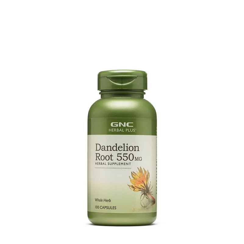 GNC Herbal Plus® Radacina de Papadie 550 mg | 100cps — preț și oferte