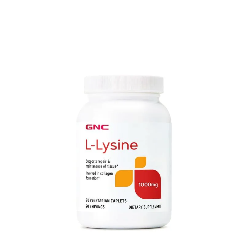 GNC L-lysine 1000 Mg, L-lizina | 90 Tb — preț și oferte