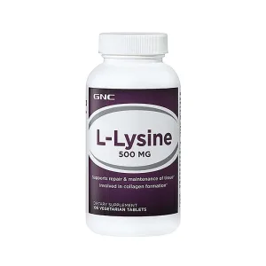 GNC L-lysine 500 Mg, L-lizina | 100 Tb