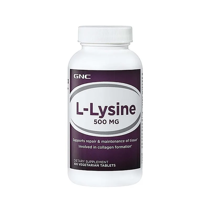 GNC L-lysine 500 Mg, L-lizina | 100 Tb — preț și oferte
