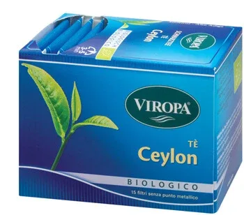 Viropa Organic Ceylon Tea 15 pliculețe — preț și oferte