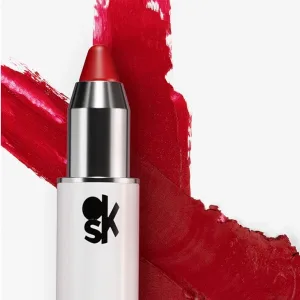 Ruj Overskin Velvet Click'n Kiss 01 roșu cinic