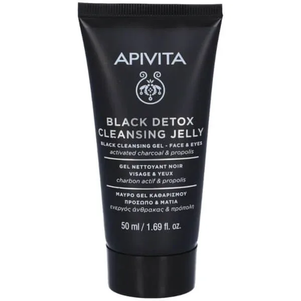 Apivita mini Black Detox Cleansing Jelly 50ml — preț și oferte