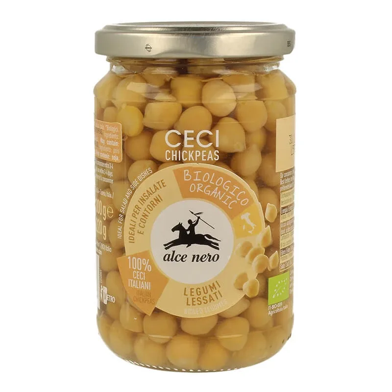 Năut fiert bio ALCE 300g — preț și oferte