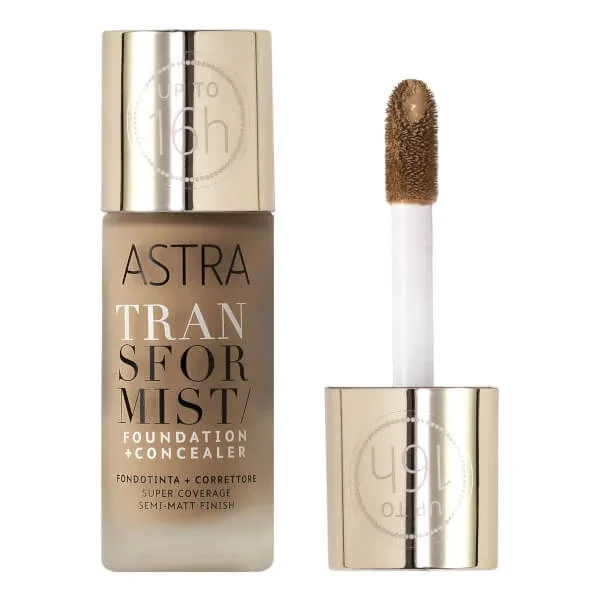 Astra Trasformist Foundation + Concealer No.04 Amber 2in1 Face — preț și oferte