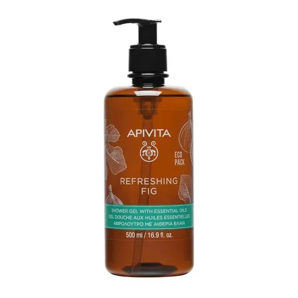 Apivita Gel de duș energizant cu smochine și uleiuri esențiale 500ml — preț și oferte