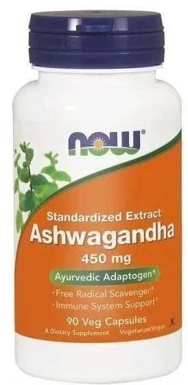 NOW FOODS Ashwagandha 90 capsule — preț și oferte