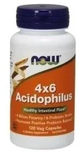 NOW FOODS Acidophilus 4x6 120 capsule