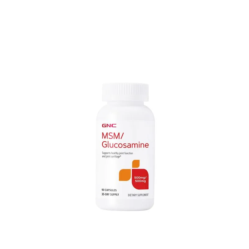 GNC MSM si Glucozamina 500 mg | 90 capsule — preț și oferte