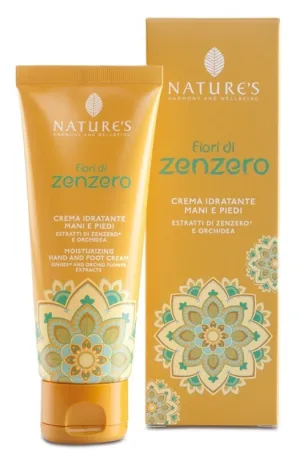 Cremă hidratantă pentru mâini și picioare Nature's Ginger Blossom 75ml